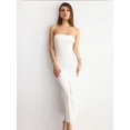 thumbnail image 2 of Strapless Maxi Dress with Slit, 2 of 5