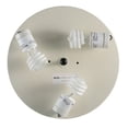 thumbnail image 3 of Meyda Tiffany 110549 22" W Lynx On The Loose Flush Mount Ceiling Fixture - Silver, 3 of 5
