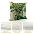 thumbnail image 4 of Leisuo St Patricks Day Pillow Covers St.Patrick’s Day Pillow Cover Happy St Patricks Day Home Decor Decorative Throw Pillow Cover Sets Green Sofa Cushion Case, 4 of 5