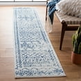 thumbnail image 2 of SAFAVIEH Tulum Ronald Distressed Runner, 2' x 5', Ivory/Navy, 2 of 7
