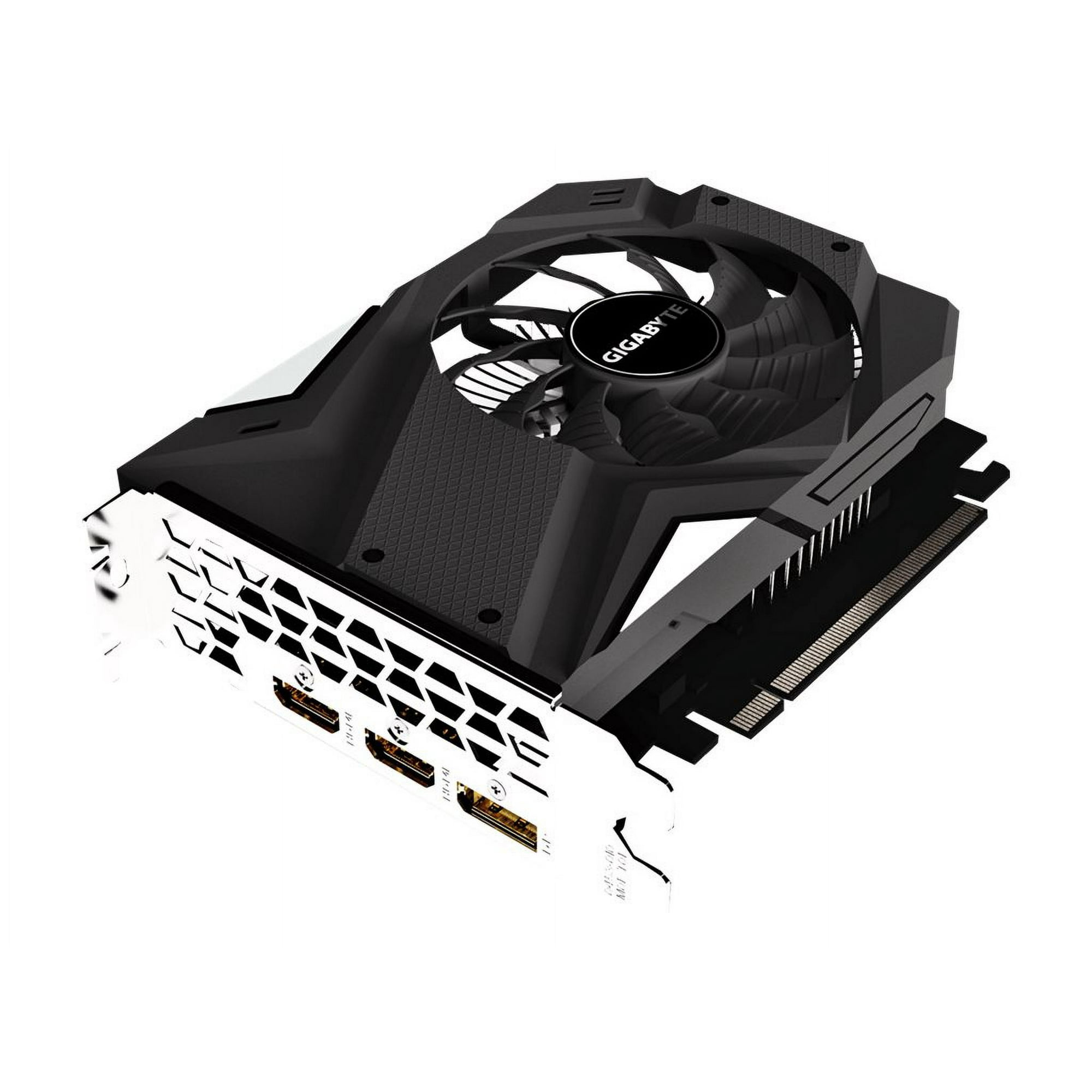 Gigabyte GeForce GTX 1650 MINI ITX OC 4G Graphics card GF GTX 1650 4 GB GDDR5 PCIe 3.0 x16 2 x HDMI DisplayPort Walmart