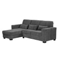 thumbnail image 2 of Sofá Love Chaise Izquierdo en L Eros 3 Plazas Gris Carbón para Sala, 2 of 8