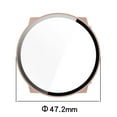 thumbnail image 3 of Hard Smart Watch Accessories Full Coverage Protective Case Screen Protector PC+Tempered Cover Shell IVORY FOR RACE S, 3 of 8