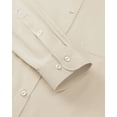 thumbnail image 5 of sogami Mens Wrinkle-Free Long Sleeve Dresses Shirt Collared Regular Fit Button-up Shirt Business Casual, 5 of 9
