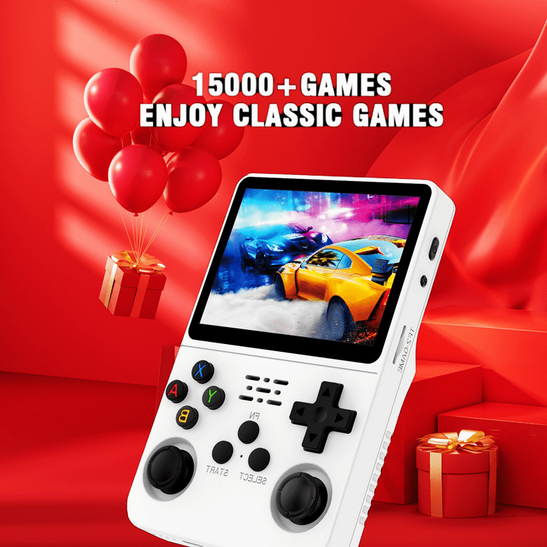 R36S Console Rétro Portable – 15 000+ Jeux, Écran IPS HD 3,5