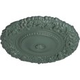 thumbnail image 3 of Ekena Millwork 21"OD x 2"P Marseille Ceiling Medallion (Fits Canopies up to 7 3/8"), Hand-Painted Cloud Burst, 3 of 6