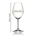 thumbnail image 5 of Riedel Wine Friendly Riedel 002, Red Wine Stemmed Crystal Glasses, 2 Pieces, 5 of 5