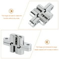 ITSELFER Hidden Door Hinge Heavy Duty Hinge for Folding Shutters Doors