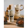 thumbnail image 3 of Cypress Home Ceramic Travel Cup, 17 Oz. ,W/Box And Tritan Lid, The Milk And Cream Company, 3 of 3