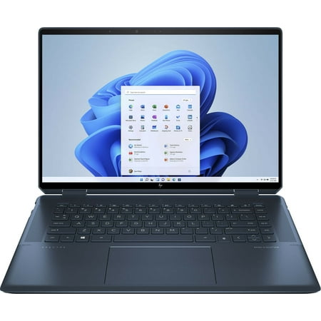 HP - Spectre 2-in-1 16" 3K+ Touch-Screen Laptop - Intel Evo Platform Core i7 - 16GB Memory - 512GB SSD +32GB Optane - Nocturne Blue Tablet