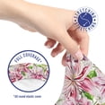thumbnail image 5 of Botanical Office Chair Slipcover, Natural Theme Realistic Flowers Motifs Peonies and Leaves Images Floral Art, Protective Stretch Decorative Fabric Cover, Standard Size, Multicolor, by Ambesonne, 5 of 5