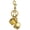 Golden, variant on Golden Dice Keychain Pendant Portable Lucky Charm Multifunctional Bag Charm Key Ring Backpack Accessory