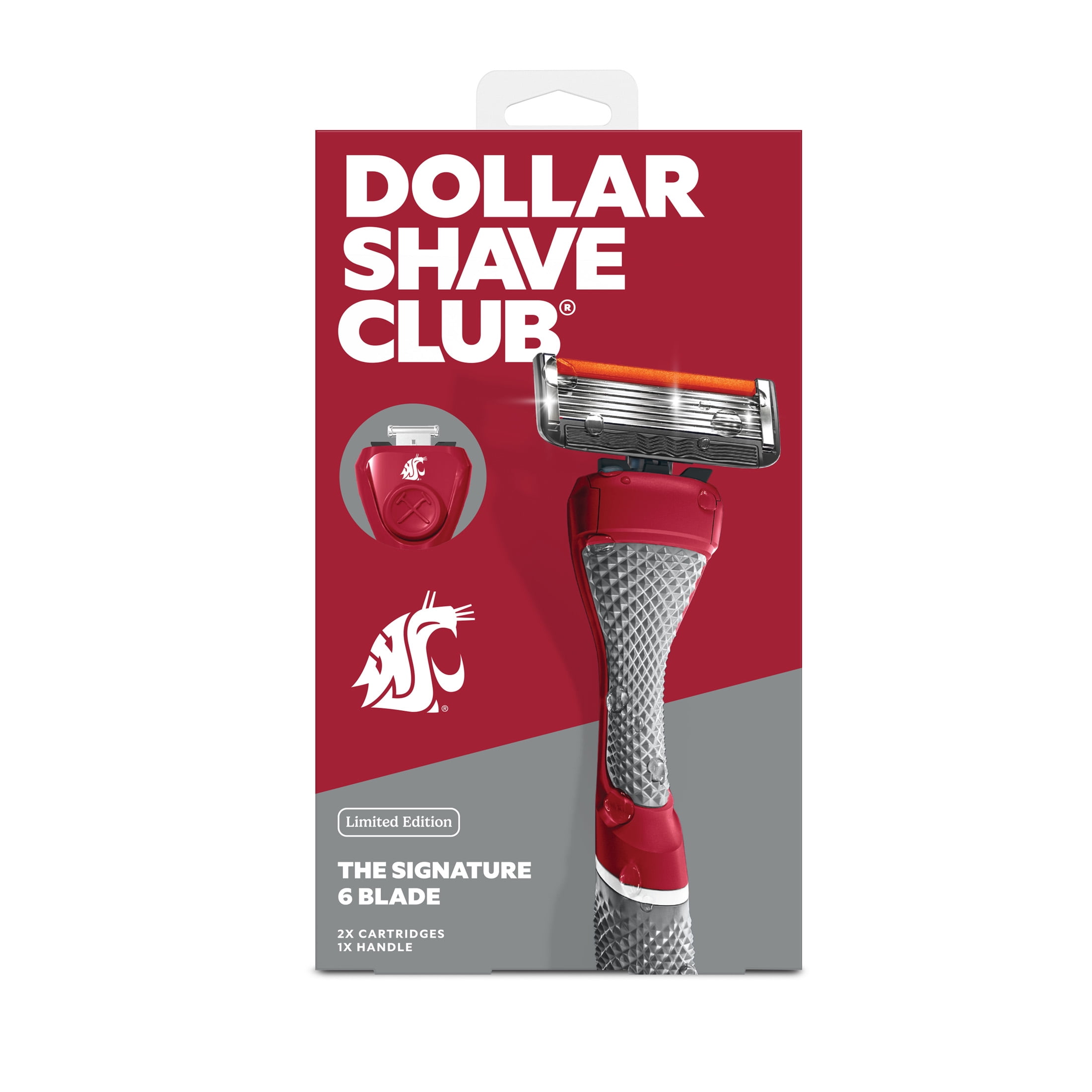 Dollar Shave Club Washington State 6-Blade Razor Starter Set
