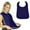 Dark Blue, variant on Honmine Waterproof Feeding Bib for Adults, Adjustable Strap Mealtime Bib with Stain Resistant Lining, Durable Caregiving Apron for Rehabilitation and Assistance