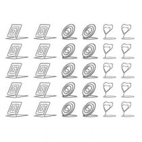 30 Pieces Table Card Holder Wire Place Card Holder Menu Holder Photo Holder Clips Card Stand for Weddings,