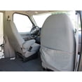 thumbnail image 2 of F362 1993-2008 Ford E-Series Van Captain Chairs with One Armrest Per Seat in Gray Twill, 2 of 2