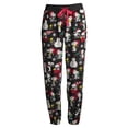 thumbnail image 6 of Snoopy Women's and Women's Plus Plush Pajama Joggers, 6 of 6