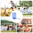 thumbnail image 3 of WHAMVOX 3pcs Plastic Water Pump Manual Pump Hand Pump Water Blue for Home Use, 3 of 7