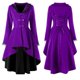 thumbnail image 3 of Abrigo gótico Medieval para mujer, chaqueta de vendaje de retazos de encaje Vintage, ropa de exterior de cola de Golondrina, vestido de fiesta de Carnaval de Halloween, 3 of 3