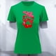 thumbnail image 3 of Playera Blusa De Cerezas Cherry Vibes Vintage Color Verde Talla Grande Marca Emil SaEs, 3 of 4