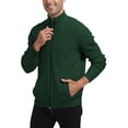 thumbnail image 7 of Aiyino Men's Cardigan Sweaters Full Zip Up Stand Collar Slim Fit Casual Knitted Sweater with 2 Front Pockets, 7 of 7