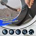 thumbnail image 3 of DRYVENCK 4PCS Dryer Vent Cleaning Kit, Dryer Vent Cleaner Brush ,Vacuum Attachment (Black), 3 of 11