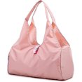 thumbnail image 1 of Waterproof Duffel Bag Pink For Women and Men Swim Sports Travel Gym Bag,19.68inch, 1 of 13