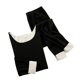 thumbnail image 1 of Qarigey Conjunto de ropa interior térmica de doble cara de lana sin costuras de cintura alta traje de lencería Unisex ropa de invierno ligera de felpa Prendas para la parte del cuerpo negro 3 Qarigey AP013400-03, 1 of 6