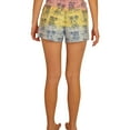 thumbnail image 3 of P.J. Salvage Womens Palm Trees In A Sunset Pajama Shorts, Multicoloured, Small, 3 of 5