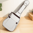 thumbnail image 4 of OULII Guitar Case Guitar Bag With Padding For Acoustic Guitars Stylish Storage Pouch With Capacity For Accessories, 4 of 8