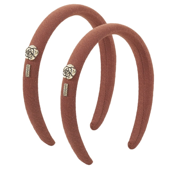 Diademas para mujeres, bandas para la cabeza, lindas bandas para el cabello de moda para niñas, bandas para el cabello vintage para la cabeza MFZFUKR CPB-CJZ1691-2