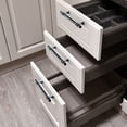 thumbnail image 4 of Tirador para muebles moderno de aleación de zinc, tiradores de puerta de oro negro, tiradores de muebles de estilo chino, herrajes sólidos para cajones de gabinetes de cocina, 4 of 5