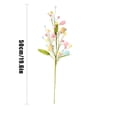 thumbnail image 2 of ERK 1Pcs Œuf de Pâques Floral Arrangement Maison Faux, 2 of 5