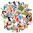 thumbnail image 2 of 35pcs Athletic Stickers Baseball Sports Stickers Team Stickers Field Stickers for Laptops Suitcases, 2 of 9