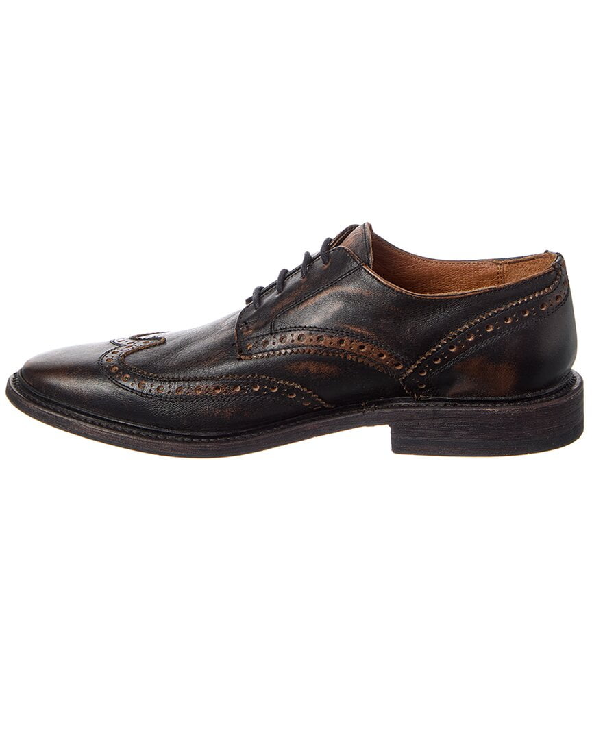 Frye Oil Tanned Leather Wingtip Dress Footwear Oxfords Men\'s Shoes Size 9 Frye Paul Wingtip Leather Oxford, 8.5, Brown - Walmart.com main image 4