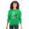 thumbnail image 3 of Popeye The Sailor Man Push Yer Limits Unisex Plus Size Sweatshirt Brisco Brands 3X, 3 of 4