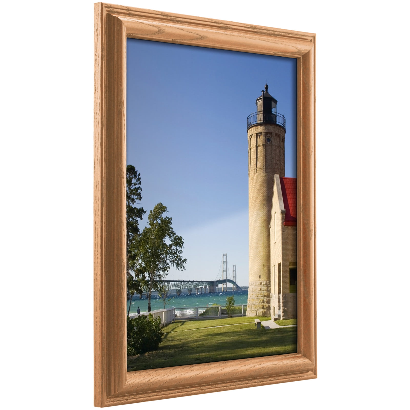 Craig Frames Wiltshire 130, 18x24 inch Picture Frame, Traditional Light Brown Hardwood