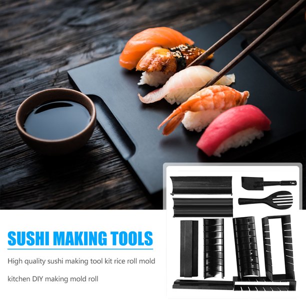 10 unids/set máquina para hacer Sushi, prensa para alimentos, molde para arroz DIY, máquina para hacer Sushi, herramienta de cocina Likrtyny 3uy8ww9lv6pr8ev1