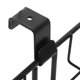 thumbnail image 3 of OUNONA Toilet Paper Holder Over Toilet Negro Con Y Almacenamiento, 3 of 7