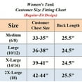 thumbnail image 5 of 3-Pack Women's Regular Fit Cotton Blend Ribbed Tank Tops - Soft Breathable, Gym & Lounge Wear (M-2XL), 5 of 5