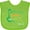 Apple Green, variant on Inktastic My Uncle Loves Me Boys Baby Bib