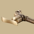 thumbnail image 6 of Outdoor Garden Faucet Bathroom Sink Tap Antique Brass Dragon Design Wall Mount Spigot Spout Tap w/Decorative Wall Flange 5.5" L x 4" H | Renovators Supply, 6 of 8