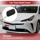 thumbnail image 3 of Tapa del gancho de remolque delantero derecho Unique Bargains para Toyota Prius 2019-2022, tapa del gancho de remolque del parachoques No.5212747911, plástico negro, 1 Pc, 3 of 6
