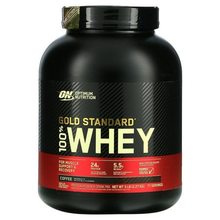 Optimum Nutrition Gold Standard 100% Whey Coffee - 5 lbs