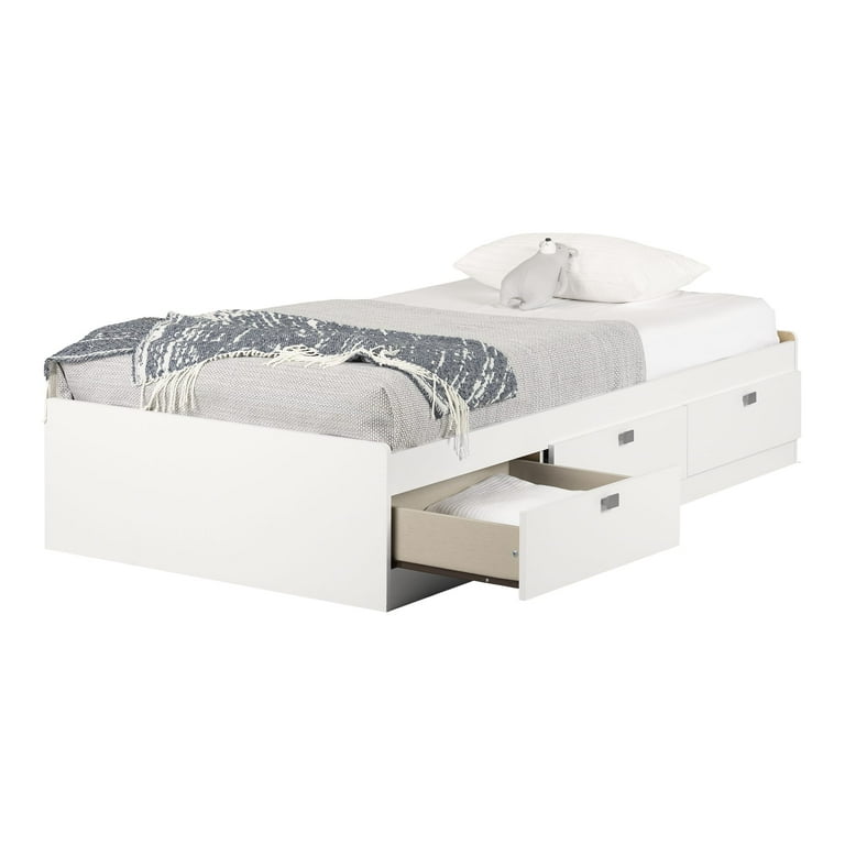South shore spark cheap twin storage bed