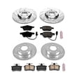 thumbnail image 3 of PowerStop Front and Rear Z23 Evolution Sport Carbon-Fiber Ceramic Brake Pad and Drilled & Slotted Rotor Kit Fits: AUDI Select Models K530, 3 of 10