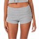 thumbnail image 1 of Krdevn Women's Low-Waist Fold-Over Skinny Pajama Shorts - Summer Casual Sleep Shorts Comfortable PJ Bottoms,Size XL, 1 of 4