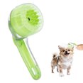 thumbnail image 1 of Uxcell Pet Bath Brush, Dog Shampoo Brush New 2 in 1 Grooming Massage Scrubber Bubble Maker with Ring Built-in Shampoo Dispenser(Coarse,Green), for Long Short Hair Cats Shower, 1 of 7