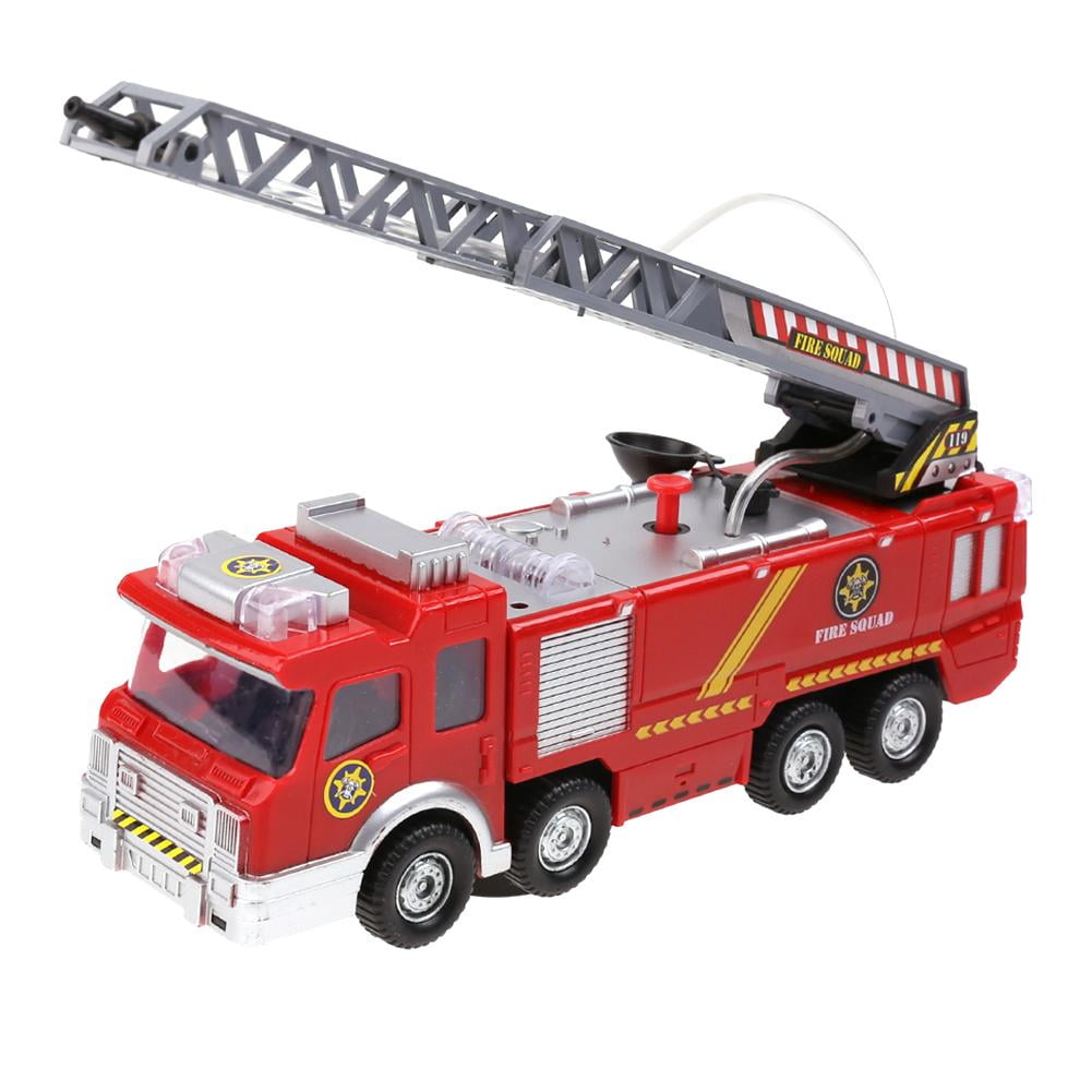 Electric Fire Truck Water Spray Fire Engine Car Toy Kids Educational Gift 