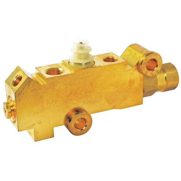 JEGS 631290 Brake Proportioning Valve GM Disc/Drum Applications (2) 3/8 in.-24 P